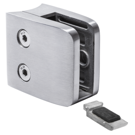 Uchwyt do szkła 67x55x38mm ze wspornikiem