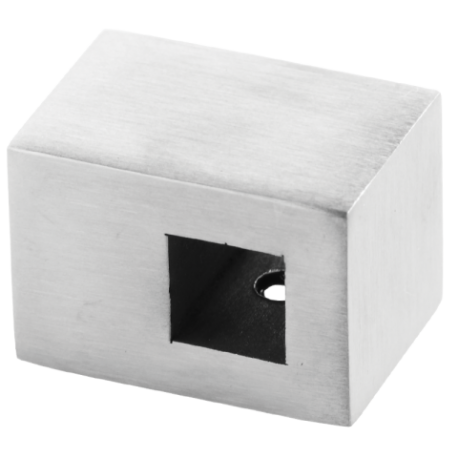 Uchwyt przelotowy pręta 12x12mm do płaszczyzny